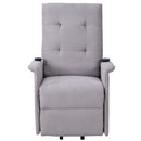 Power Lift Chair Recliner with Adjustable Massage, front view