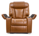 Rhodes Lift Chair Recliner, both armrests open, Sparrow color